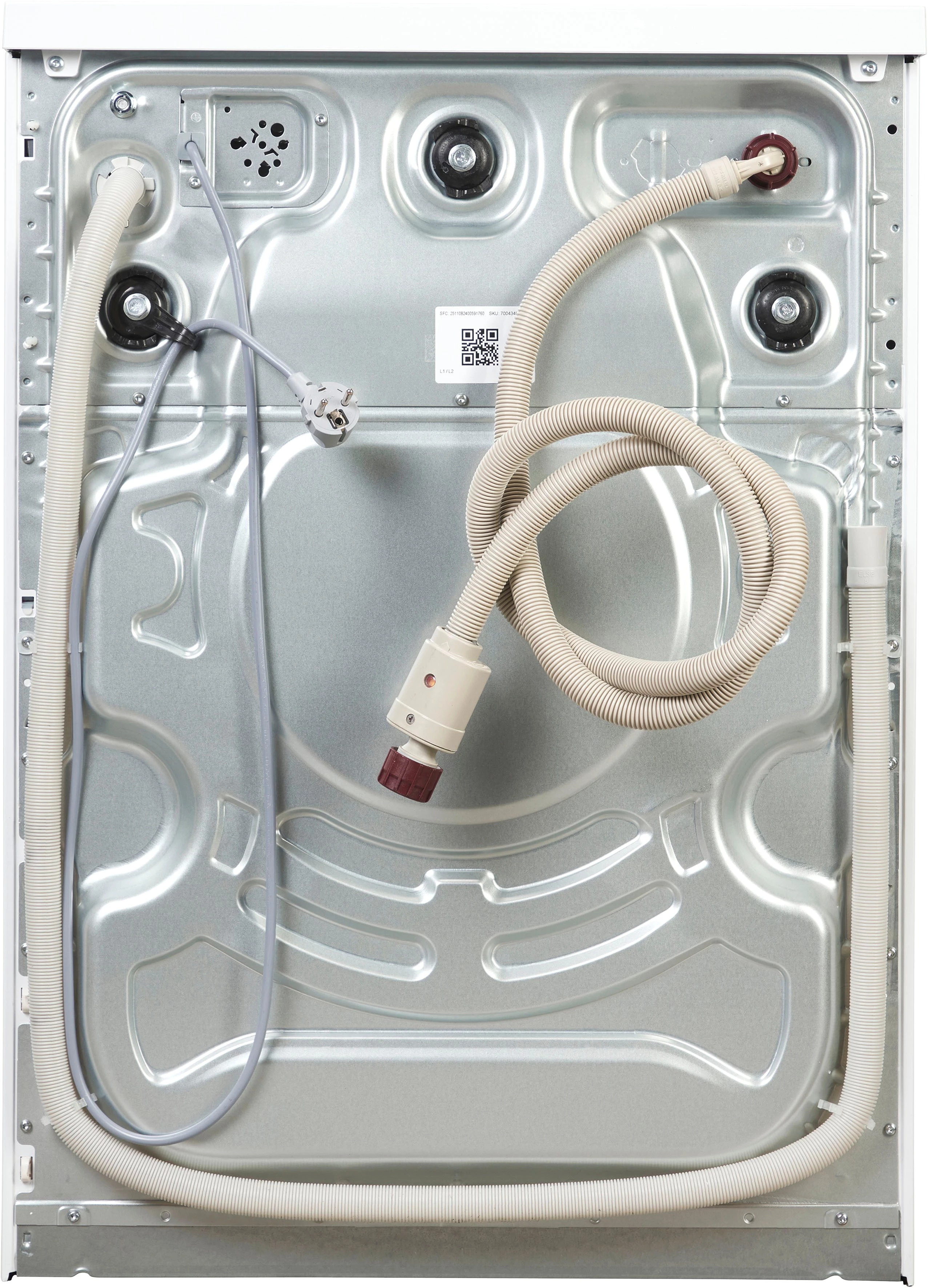 BEKO Waschmaschine BM3WFU3741X, 7 kg, 1400 U/min