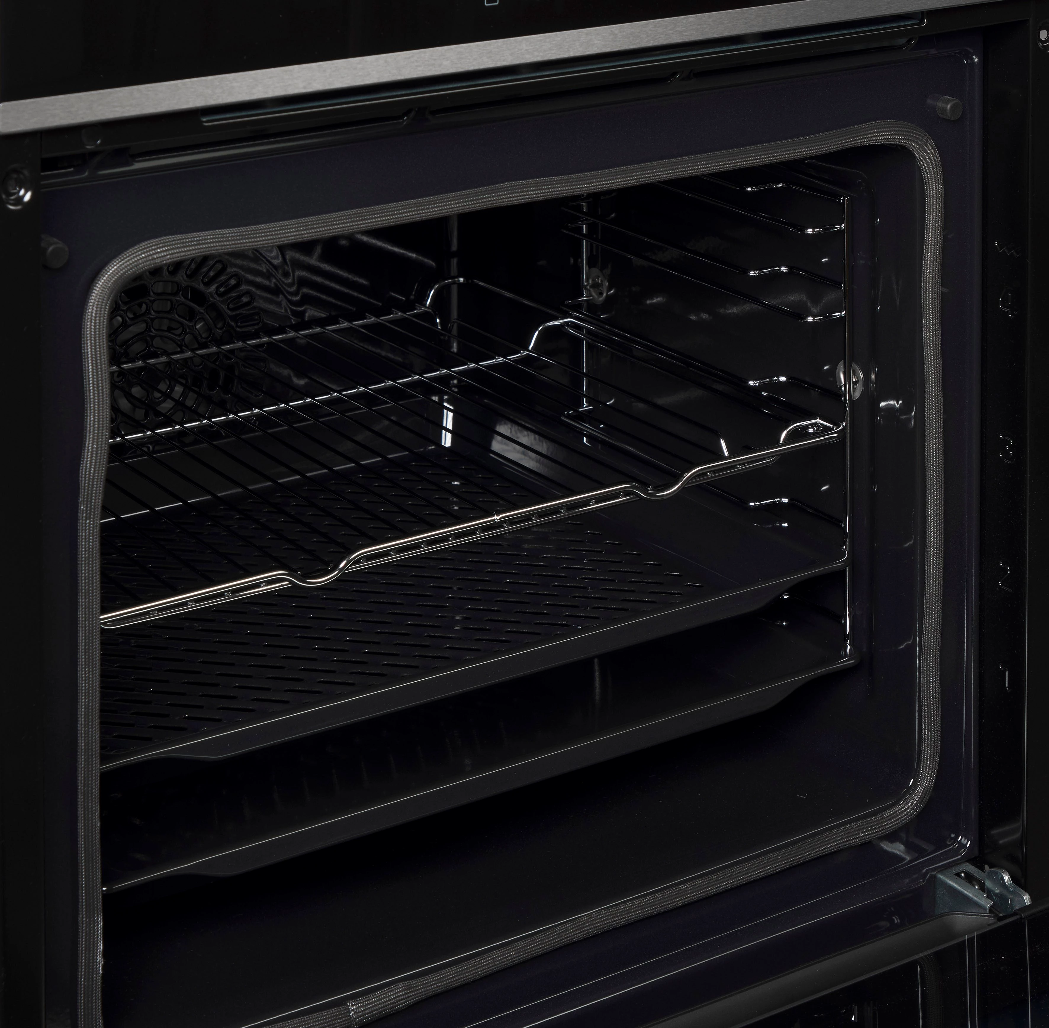 SIEMENS Pyrolyse Backofen iQ300 HB572ABS3, mit Teleskopauszug nachrüstbar