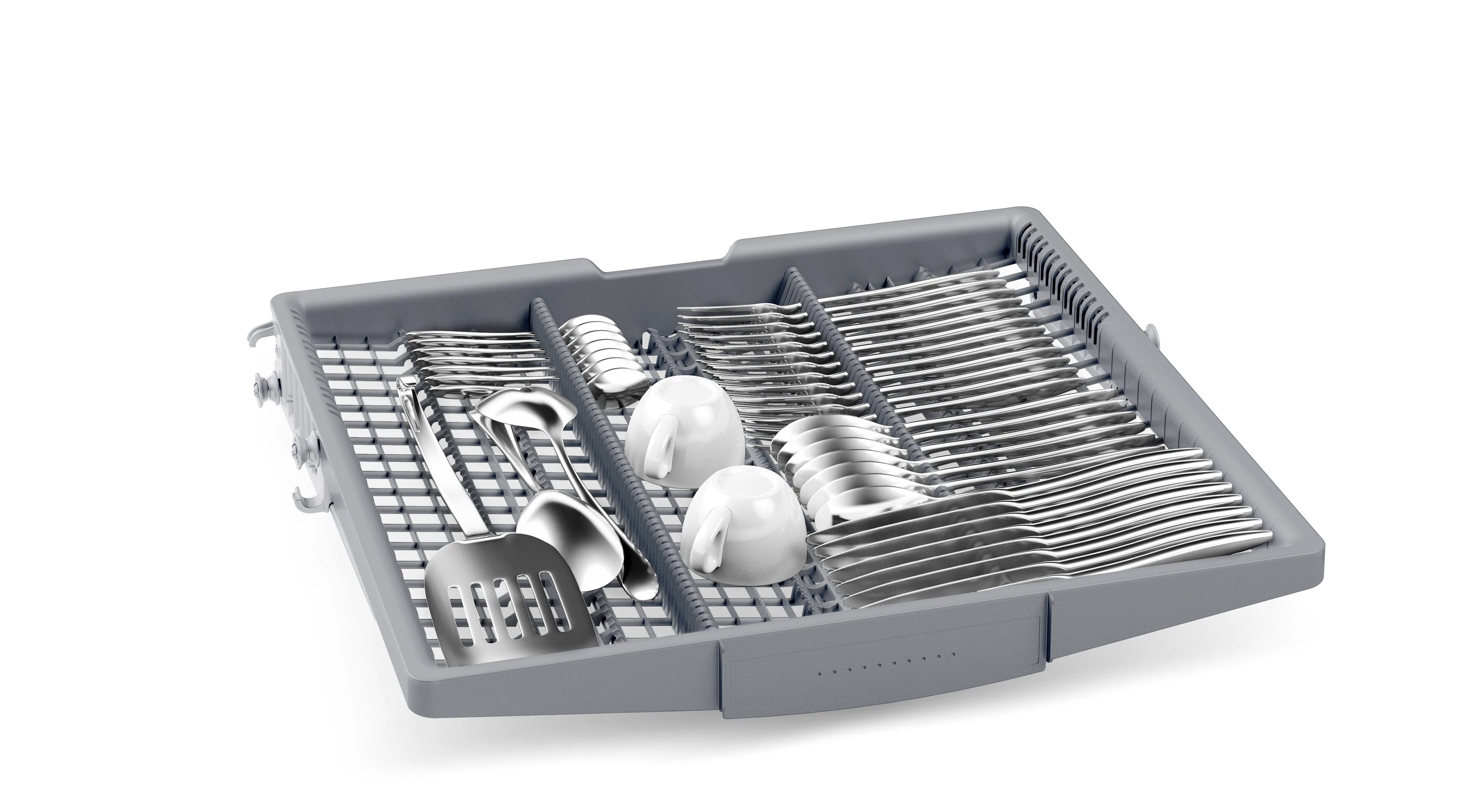 BOSCH teilintegrierbarer Geschirrspüler Serie 4 SMI4EVS09E, 14 Maßgedecke